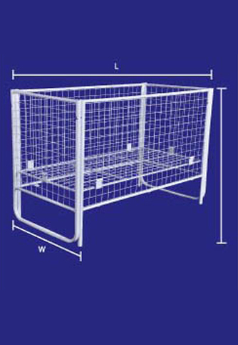 Netting Offer Bin w/Base Netting